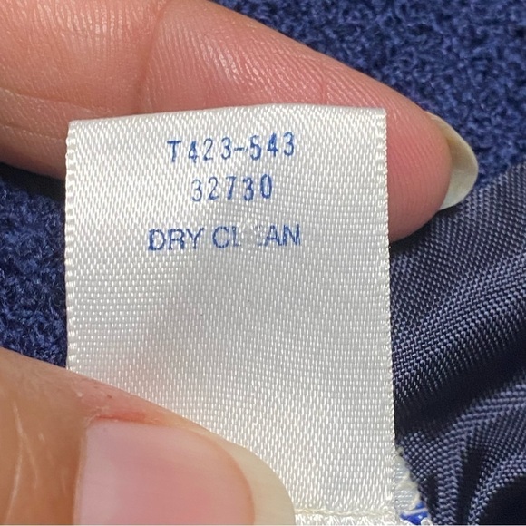 Pendleton Wool Blend Jacket Navy Size 18 - Picture 13 of 14